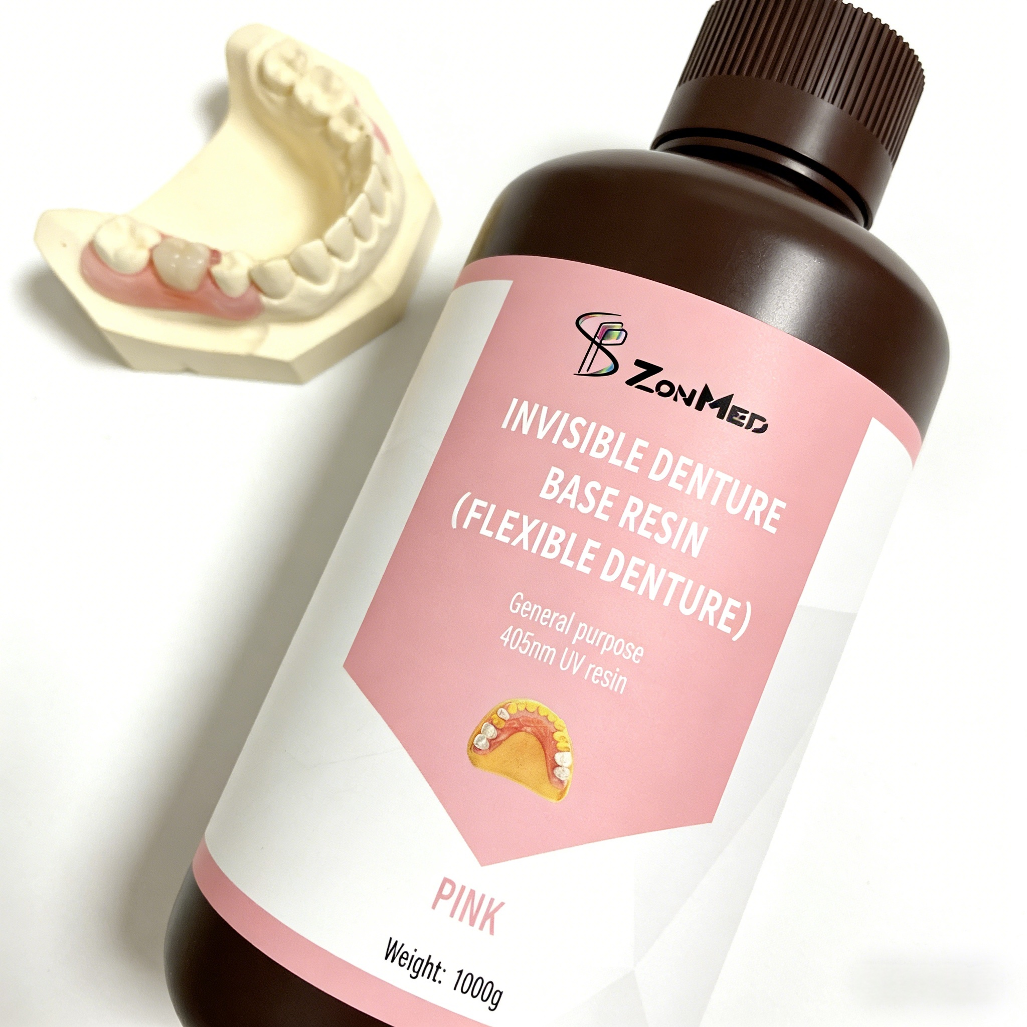 Compatible With Standard Denture Teeth Polyamide Denture Base Offering High Precision Molded Components and Long Lasting