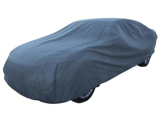 3 Layer Breathable Car Cover Waterproof Gray Color Environmentally Friendly