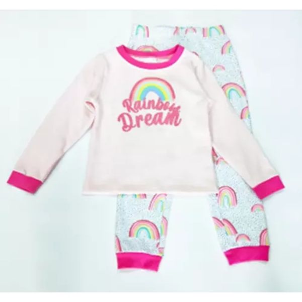 Plus Size Breathable Crew Neck Fashion Kids Sleepwear Cotton Children Pajama Winter Season