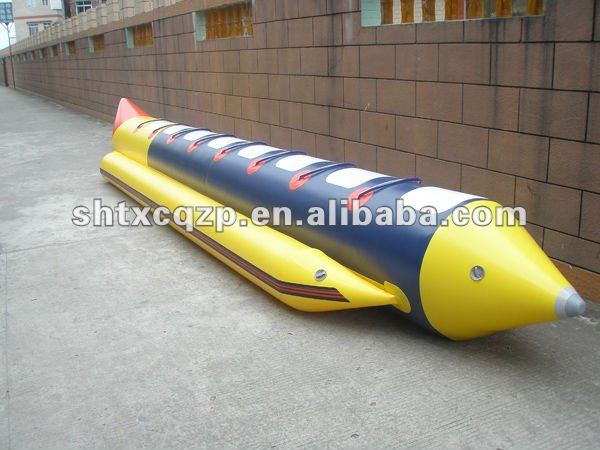 Inflatable Water Banana Boat Factory Price Durable Custom Inflatable Flying Fish Inflatable Water Games