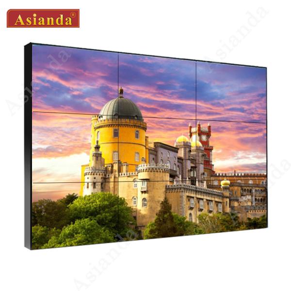 55inch 3.5mm LG Narrow Bezel LCD Video Wall Full HD Advertising LCD Video Wall Display