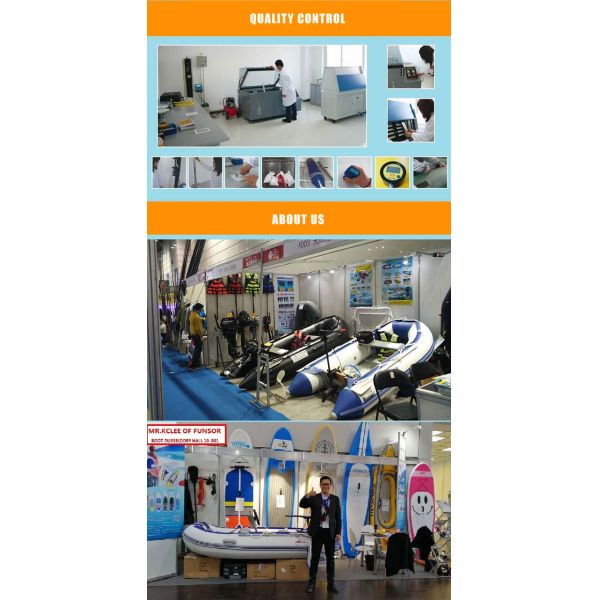 Funsor CE Approval 3.1M Inflatable Boat For Rescue