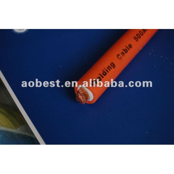 Hot Sale China Copper Core Flexible Cable Connector Low Voltage Rubber Cable for Industrial Welding Machine