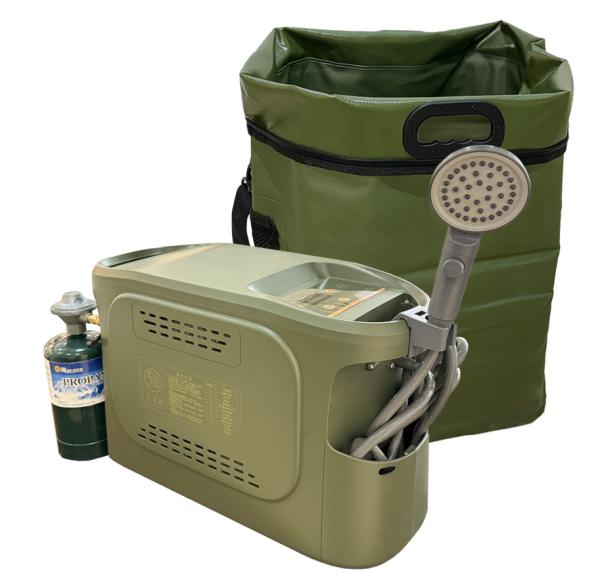 Portable Tankless Gas Water Heater Instant Gas Hot Water Camping Space Saving