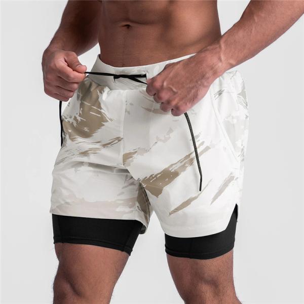 Calças de Esporte de Algodão de Verão Corredores de Praia Cargo Calças de Treino para Homens