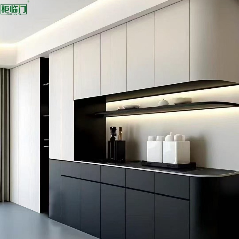 Modern Aluminum Sideboard Packaging Cabinet Eco Friendly For Dining Room