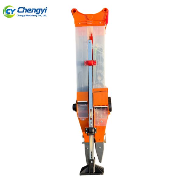 Manual Seeder Machine With Fertilizing Multi Functional Hand Push Seed Planter Tool