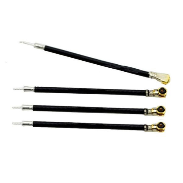 LANYI U.FL IPX MHF4 Coaxial Cable RF1.13 RG0.81 RF SMD Female to Male Jumper Cable Copper Conductor 85% Velocity CC019