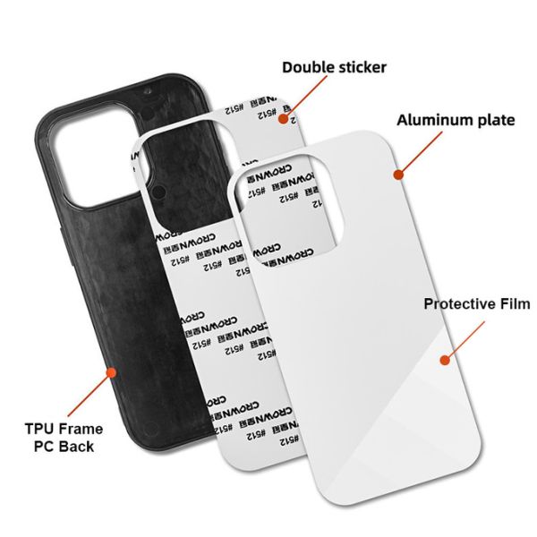 Custom Sublimation Mobile Phone Cases Shockproof For IPhone Samsung