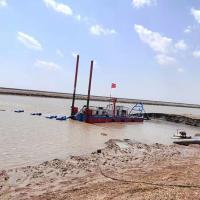 High efficiency 14' jet suction dredger for sale including pump and engine
