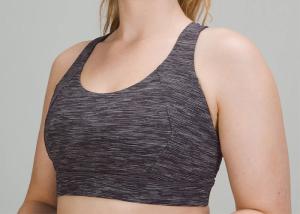 Tamanho acolchoado do material XS-5XL da elasticidade de Criss Cross Back Sports