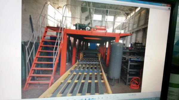 GRC Board Door Press Machine , Automatic MgO Sandwich Panel Making Machine