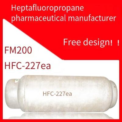 Agente de limpeza industrial HFC 227ea incolor FM200 Líquido de combate a incêndio transparente