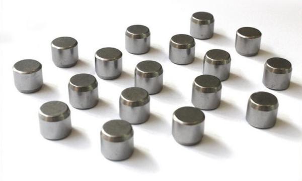 Customized Size Tungsten Carbide Buttons Good Hardness With Flat Top Surface