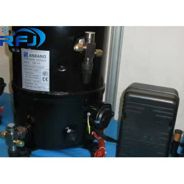 2HP R404a QR44 Ankang Hermetic Piston Refrigeration Compressor 220-230V 1PH 50Hz or 60Hz