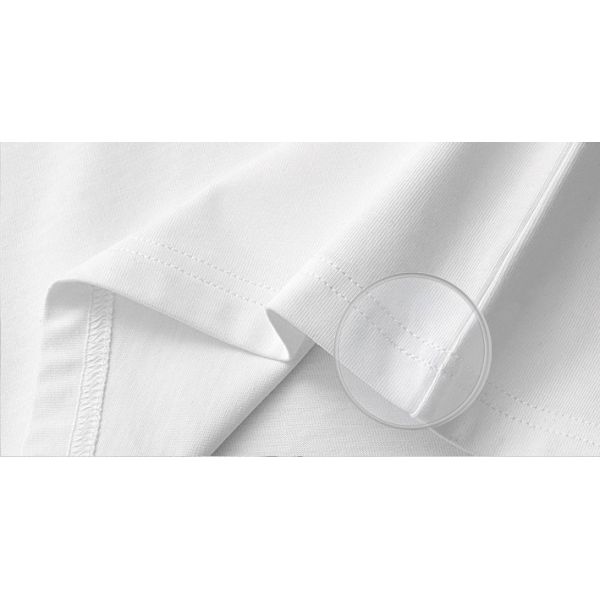 O Neck Men Blank T Shirt Custom Cotton Loose Drop Shoulder