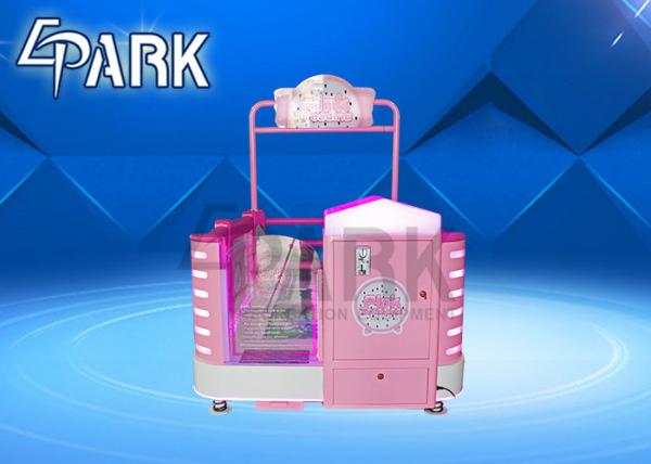 300W Amusement Game Machines  , Coin Pusher Happy Stepping Pink Initial D Arcade Machine