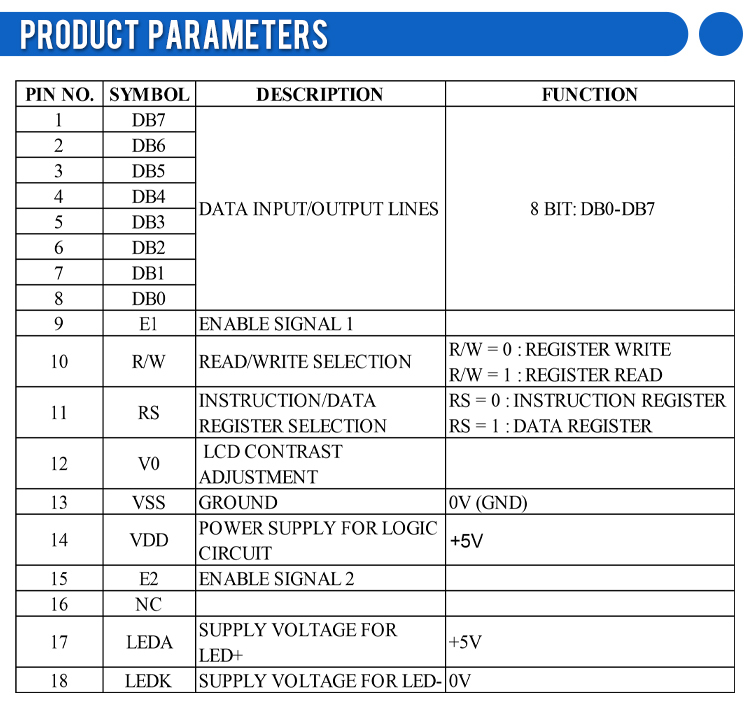 BTN Black Film 4004A2 Character LCD Module 4004 Character LCD Module Interface Module ST7066U