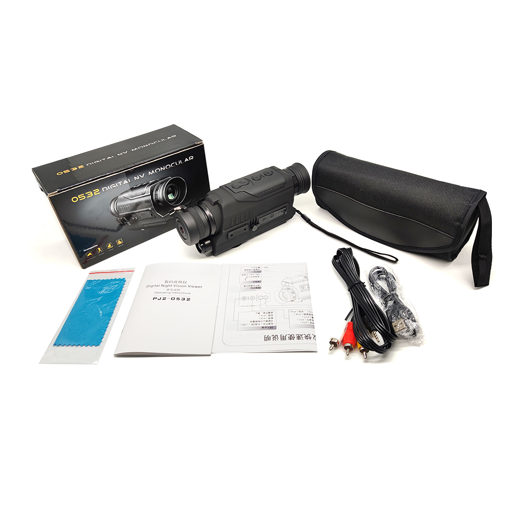 CSA 200 Meter 5-8x32 Digital Night Vision Scope Монокулярный автоматический дисплей