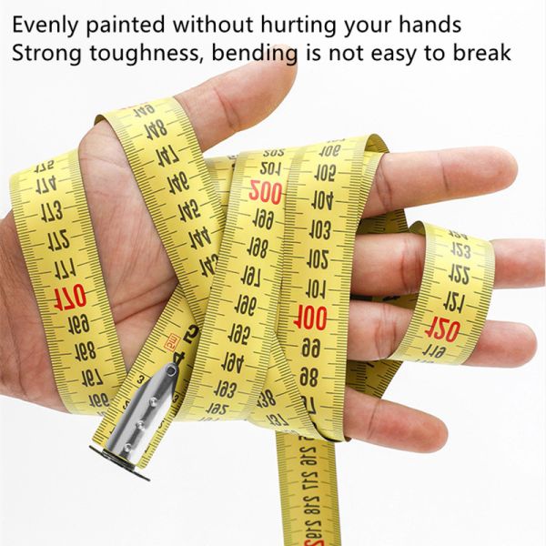 Tape d'acier sur mesure à trois freins avec fonction de verrouillage