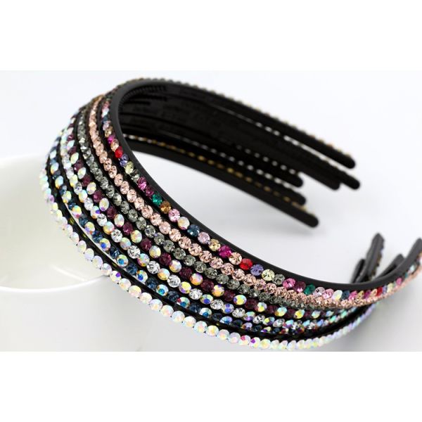 Strobe rhinestone hair accessories hair bands of high-grade diamond tiara Austria