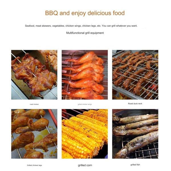 Commercial Usage Fully Automatic Rotation Multifunctional Chicken Grill Technology