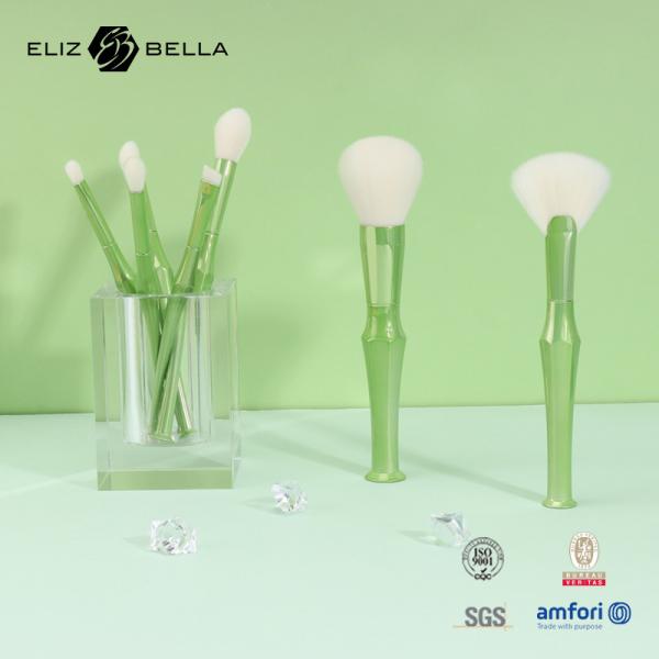punho 7pcs plástico especial para compor para escovar a virola de alumínio da escova cosmética de nylon branca do cabelo