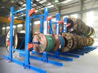 Todos os tamanhos Sistema de estantes de cantilever grande Armazém Industrial Roll Drum Armazenamento Segurança
