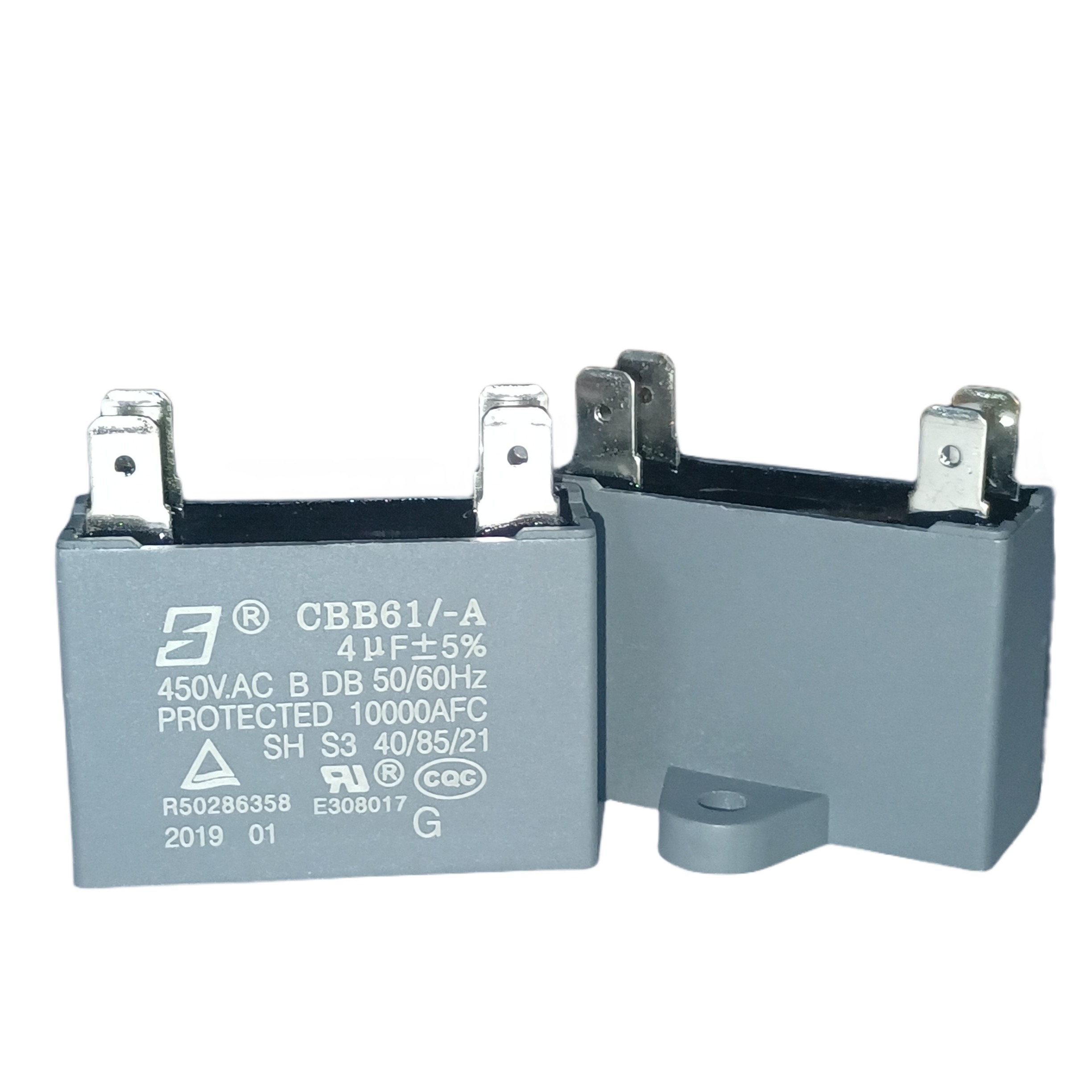 Моторный конденсатор CBB61 450V 4.0UF 40 / 85 / 21 Передний багаж 10000 часов