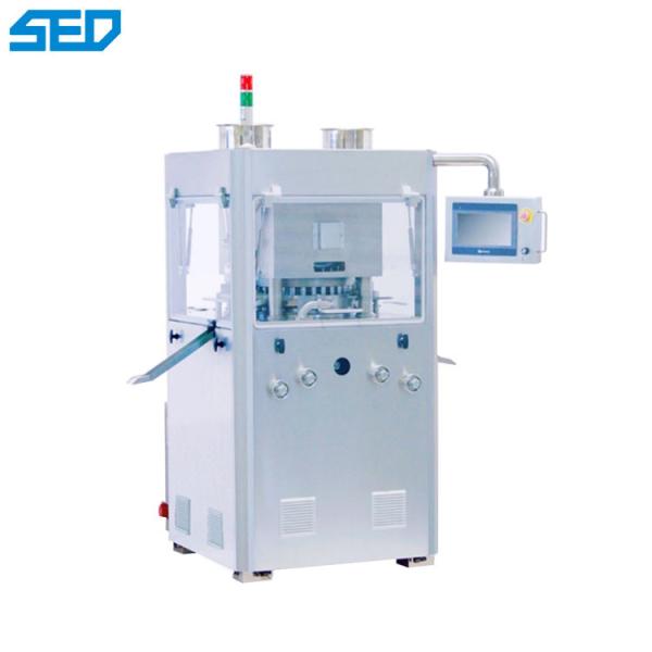 Mini equipamento da imprensa da tabuleta do tela táctil do PLC da máquina da imprensa do comprimido da medicina