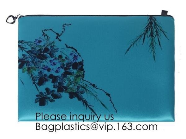 Customizable Printing Pencil Girl Cosmetic Messenger Bag,Promotion Customizable Party Girl Long Makeup Purse Bag