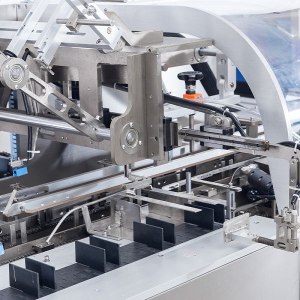 Ampoule Vials Glass Plastic Bottle Automatic Carton  Packaging Cartoning Machine