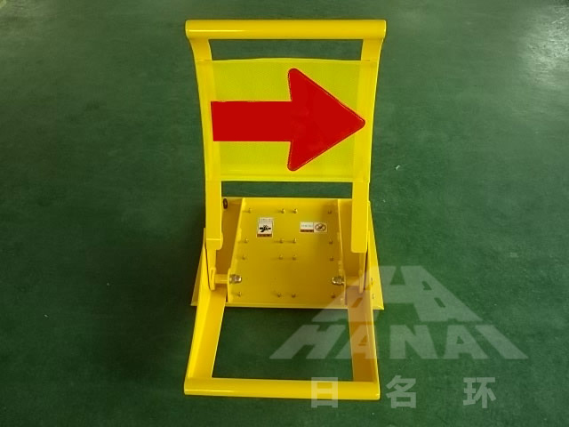 13.4kg Lightweight Foldable Vehicle Security Barrier with Electrostatic Powder Coating for Crash Protection