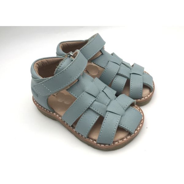 Soft Kids Shoes Girls Leather Sandals Closed Toe Summer Shoes Size EU 21-30