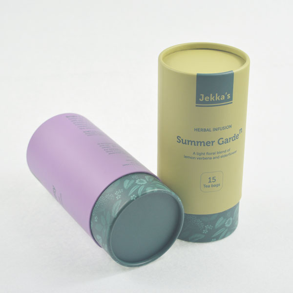 Food And Beverage EMEI CMYK Printing Paper Tube Food Packaging