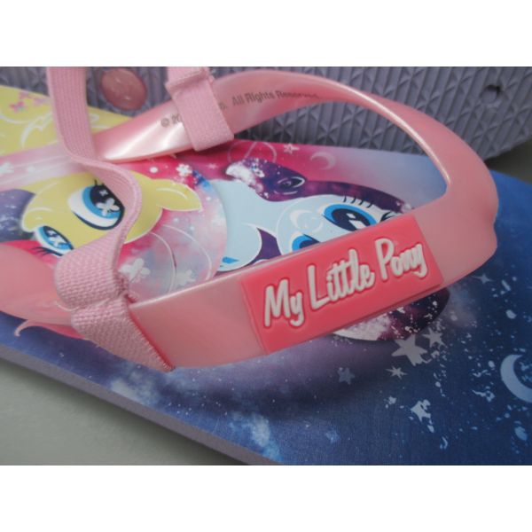 Character enfant ami de l'eau Flip flops sandales sous licence mon petit poney style