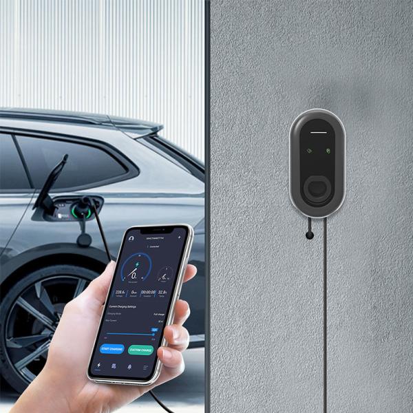 Caixinha Evse montada na parede 11kw 380v Carregador plug-in para carregador de carro elétrico Proteção IP54