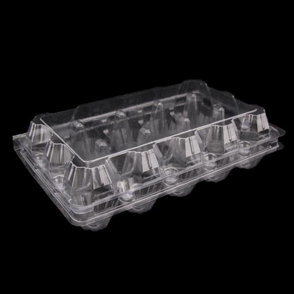 3x5 Cavities Disposable Plastic Egg Tray Plastic Egg Holder For Chick Egg