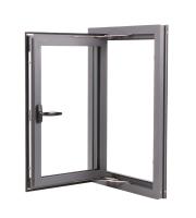 White Aluminium Casement Window Thermal Insulated Casement Windows