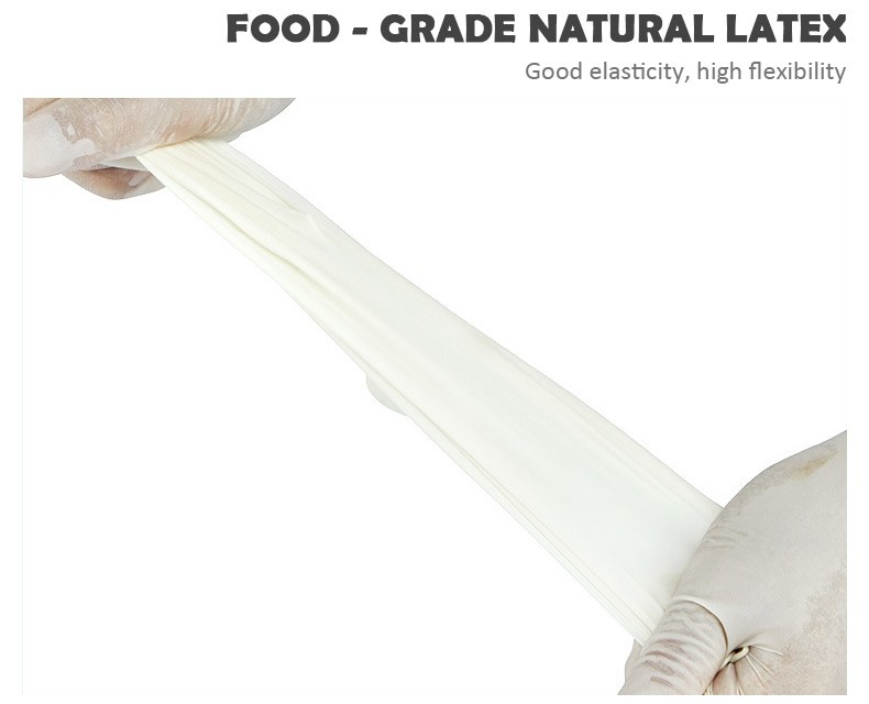 AQL 1.5 Single Use Examination Gloves Size S / M / L / XL Powdered Medical Gloves For Healthcare Industry