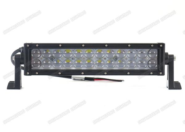 High Power 6000K 4D LED Light Bar , 120 Watts Double Row LED Flood Light Bar