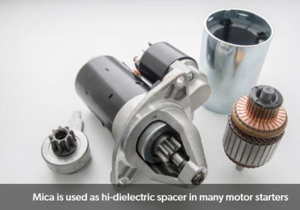 Custom Mica Parts For Automotive Starter Motor , Mica Seals And Gaskets