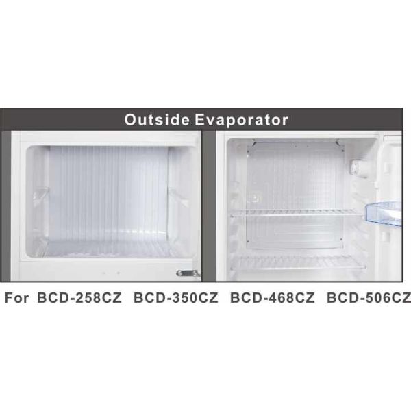 Bcd-468CZ двойная стеклянная дверь верхний вертикальный морозильник холодильники 468L Большая вместимость