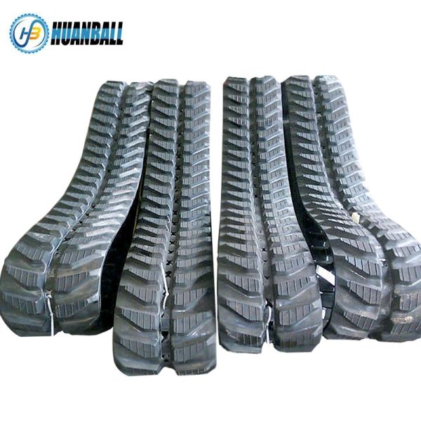 Shipping Excavator Rubber Track 320X100X43 for Komatsu PC15-1 Mode of Transport Shipping