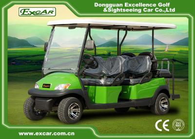 6 Passenger Electric Golf Carts , 48V Trojan Battery Golf Buggy Car