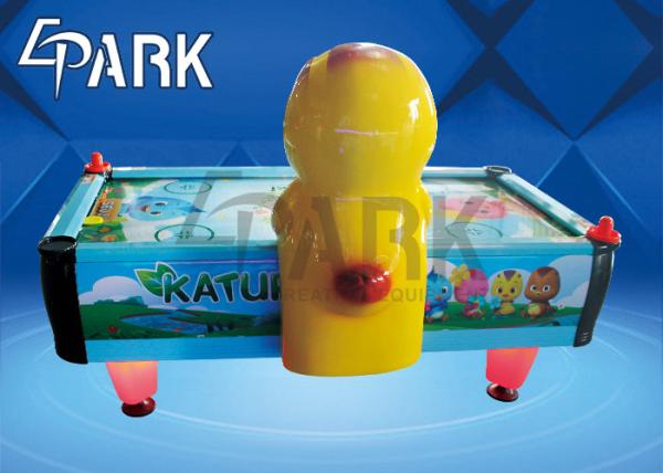 FRP Glass Fiber Reinforced Plastics Chicken Air Hockey Table Coin Operated Sports Machine
