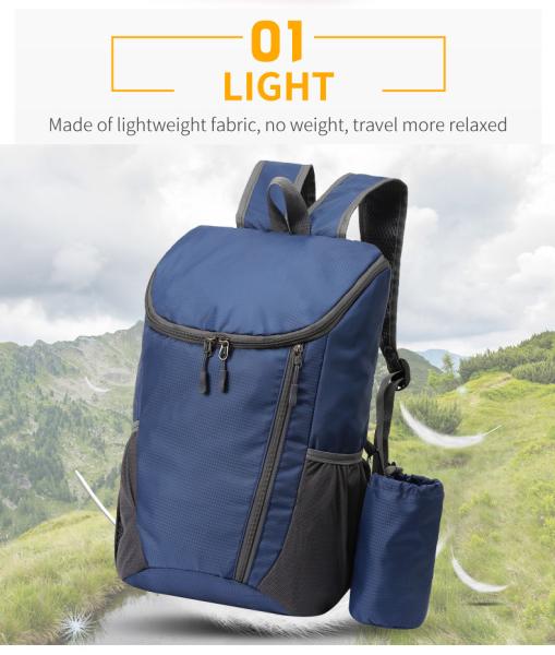 23L Foldable Mountaineering Bag Ultralight Outdoor Cycling Rucksack Travel Hiking