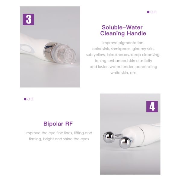 H2O2 Hydrafacial Skin Care Products , Vertical Type Hydro Facial Machine