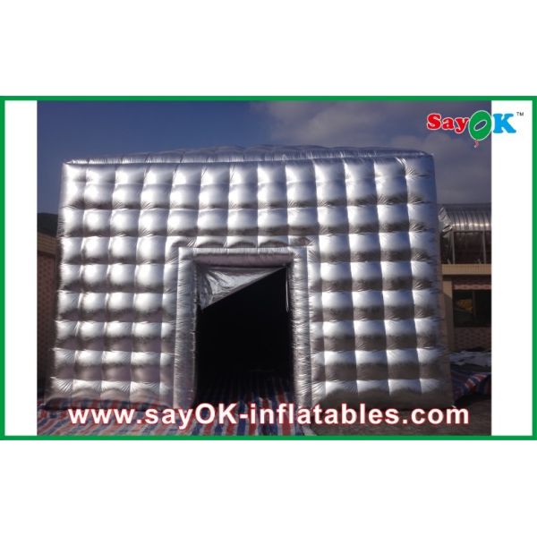 Go Outdoors Inflatable Tent , Outdoor PVC / Oxford Cloth Inflatable Trade Show Tent Party Nightclub Tent Inflable