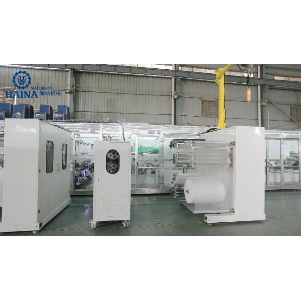 Mitsubishi System 300PPM Pulp SAP Diaper Manufacturing Plant
